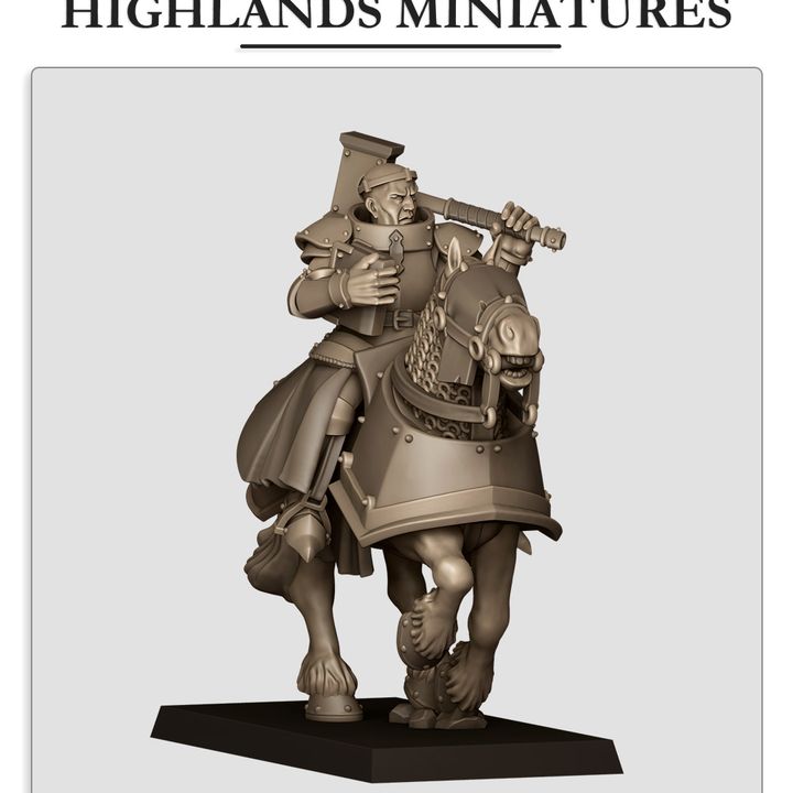 Mounted Sunland Battle Priest