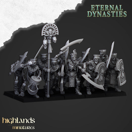 Ancient Guard with Hand Weapons
