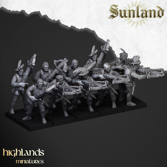 Sunland Arquebusiers and Crossbowmen