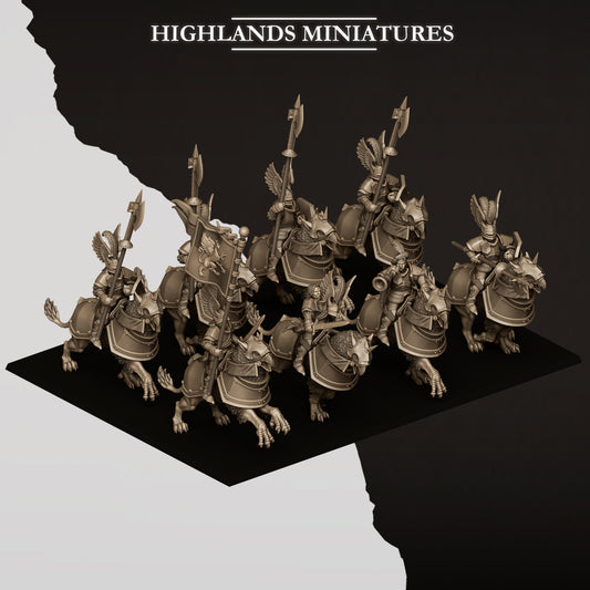 Wingless Gryphons Knights